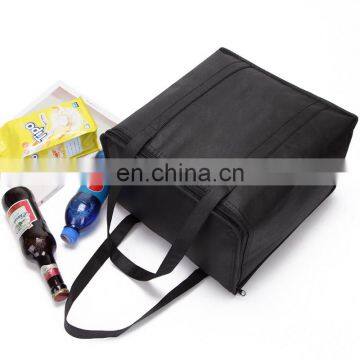 Insulated Commercial Food Delivery Bag With Thermal Lined Cooler Bags Beer Cooler Tote Bag