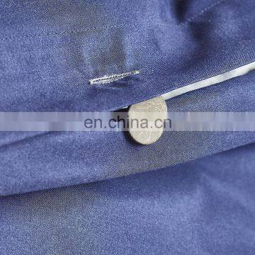 Duvet Cover Set 3pc Dark Blue Luxury Microfiber Down Comforter Quilt Bedding Cover With Zip Ties photo-5