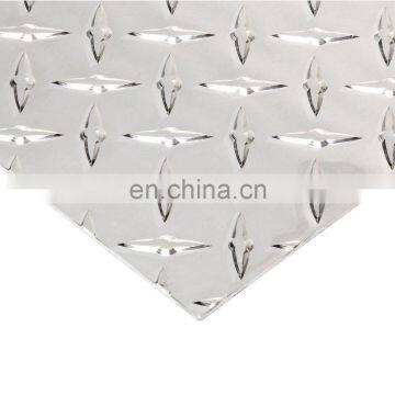 5754 Anti skid diamond sheet aluminum chequered plate