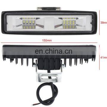 Universal 48W Waterproof Auto UTV ATV Truck Offroad Worklight Car Led Bar Light 6 Inch Led Work Light photo-6