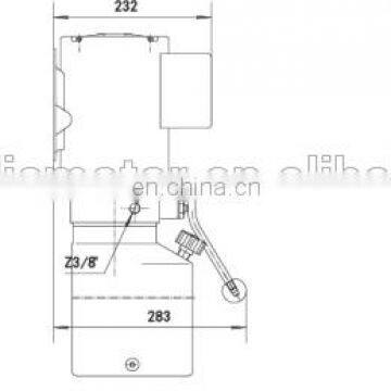 Mini 12v24v 48v DC AC 220V 110v 380v Hydraulic Power Packs/power Unit for Car Lift photo-2