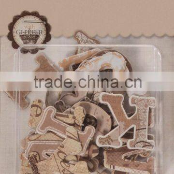 custom sticker lovely DIY card kit