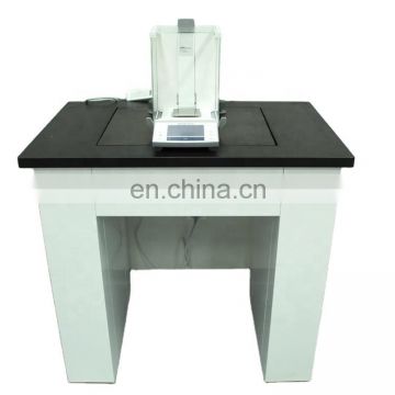 Laboratory all steel antivibration balance table in lab furniture