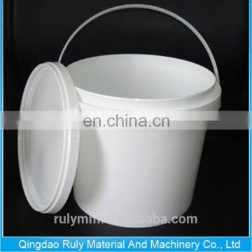 Food Grade Containers Plastic Pail White Bucket 5L photo-4