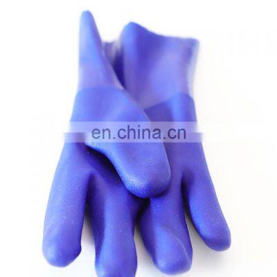 Working Hands PVC Coated Heavy Duty Rubber Gloves For Handling Chemicals photo-5