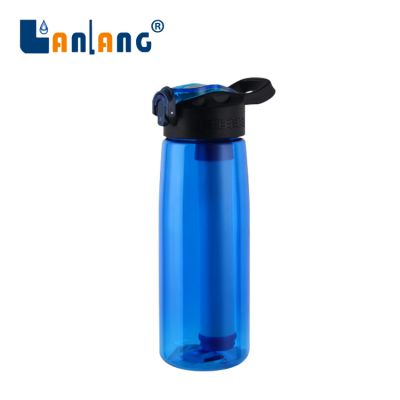 Eco friendly outdoor water bottle filter purifier system