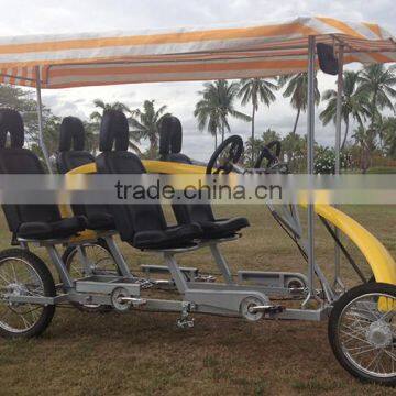 Convenient 2 person and 4 Person Surrey Bike for sale
