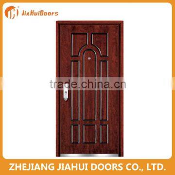 LUXURY 2050*960*75mm Steel Wood Armored Door with Turkey style