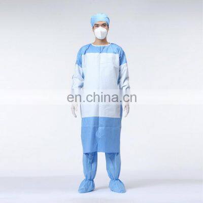 Level 3 SMS Disposable Isolation Clothes Sterilized Non Woven Consumable Hospital Medical Protection Surgical Gown