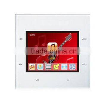 Cheap Home Intelligent Touch Screen Background Music System With Remote Control photo-3