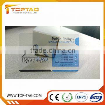 Clear Plastic Business Cards Cheap , Blank Transparent Business Cards photo-2