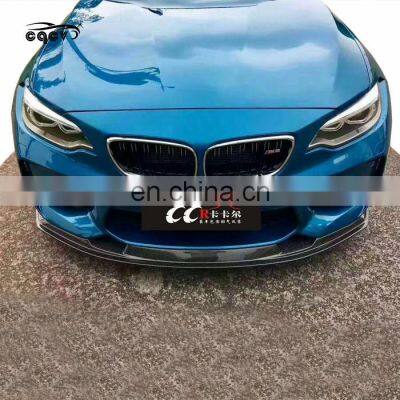 Beautiful Carbon Fiber Body Kit for BMW m2 F87 Carbon Fiber Front Lip Rear Lip Side Skirts and Wing Spoiler photo-2
