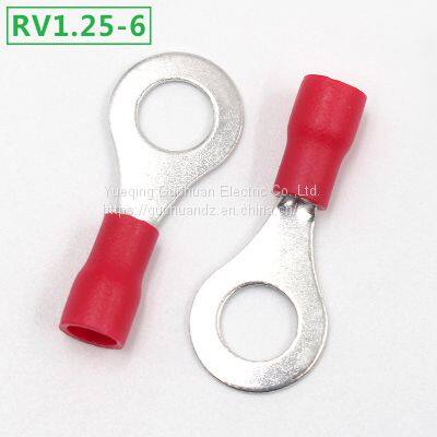 RV1.25-6 BRASS RED RING TERMINAL photo-4