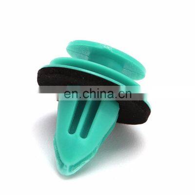 Factory Price green automotive plastic clips and fasteners Fit Hole Diameter 0.99cm