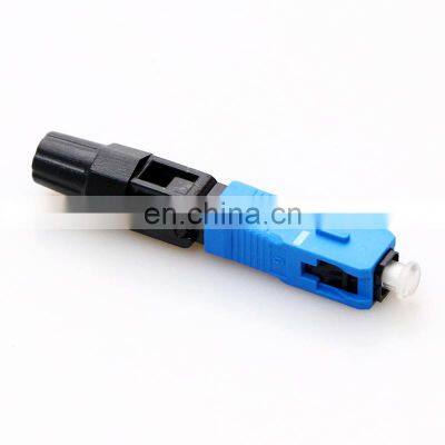 Pre-embedded FTTH Fiber Optic Drop Cable SC/UPC Fast Field Assembly Connector photo-3