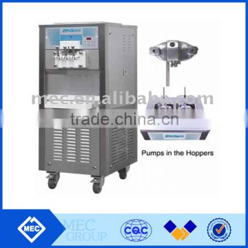 soft ice cream machine;soft ice cream making machine