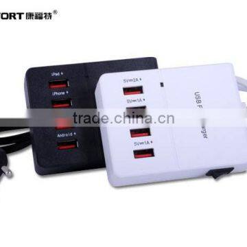 manufacturing 4 usb ports small portable hideaway surface outlet