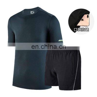 Men's running fitness leisure training shorts suit cycling basketball jogging suit