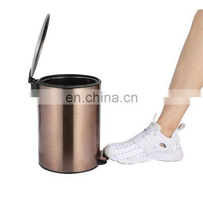 5L Slim Shape Trash Bin Household Bathroom Garbage Bin High Quality Kitchen Bin photo-3