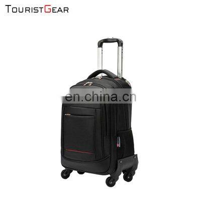 Carry-on school backpacks good quality custom recyclable materials useful trolley luggage factory wholesale