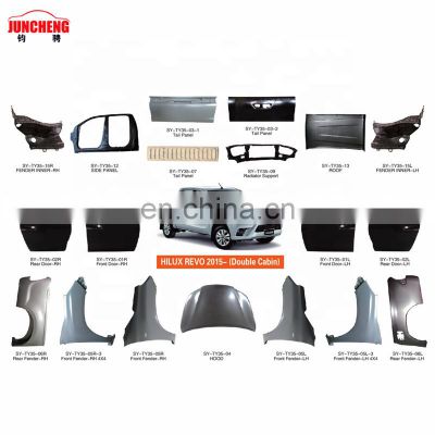 High quality car door,hood,tail panel,roof panel,fender,side panel for HILUX REVO 2015- Double Cabin car body parts