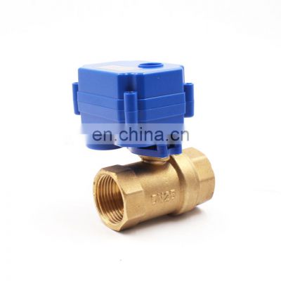 TF CWX15N Whosale 1/2 - 1 Inch Brass Female Thread Hydraulic Motorized Ball Valve,electric ball valve