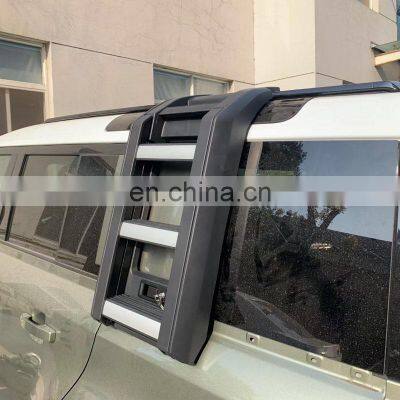 Auto Steel Side Ladder for Land Rover Defender Bar Parts 4x4 Accessories From Maiker photo-3