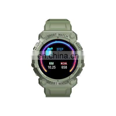 Round Screen Y56 Smart Watch Heart Rate Blood Pressure Music Weather Pedometer Sport Watch Fd68s