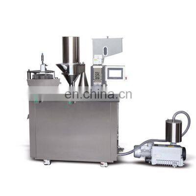 Pharmaceutical grade semi-automatic milk granular pellet pill capsule filling machine for herb powder and hard gelatin capsules