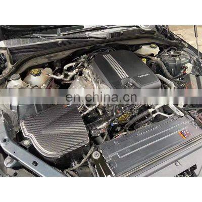 Personalized Design Carbon Fiber Hood Retrofit Vents Cold Air Intake System For Cadillac CT5 CT4 2.0T