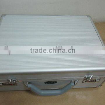 Good quality hard metal suitcase,custom made aluminum briefcase