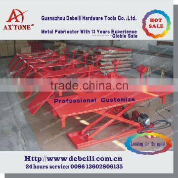 Electric Hydraulic Scissor Motorcycle Lift Table AX-2012A-4