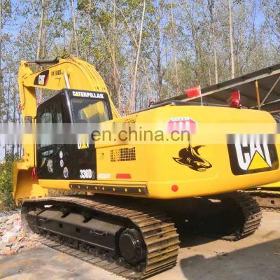 High quality running condition cat 330d 330d2 330dl crawler excavator with hammer