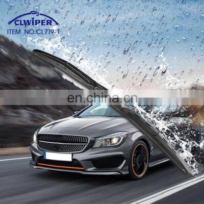 CLWIPER Latest new flat windshield wiper blade hybrid