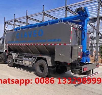 Dongfeng Tianjin 6*2 LHD 10 Wheels 30cbm Bulk Feed Transported Truck for Sale photo-5
