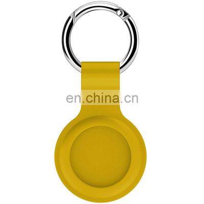 Anti Lost Portable Wireless Tracker Cover Protective Holder Case For Air Tag Case With Keychain Key Ring Clip Holder photo-3