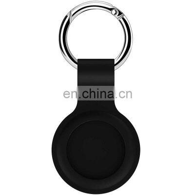 Anti Lost Portable Wireless Tracker Cover Protective Holder Case For Air Tag Case With Keychain Key Ring Clip Holder photo-4