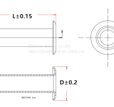 Custom Precision Electronic Corns Through Hole M0.8-M10 Tubular Rivet Stainless Steel Hollow Nail Iron Hollow Rivet（Wechat:13510231336） photo-2