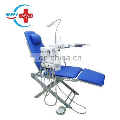 HC-L050 HOT SALE Portable folding durable Integral Dental unit /Dental chair price equipment