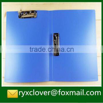 a4 Size PP Plastic File Folders With Metal Double Clips photo-3