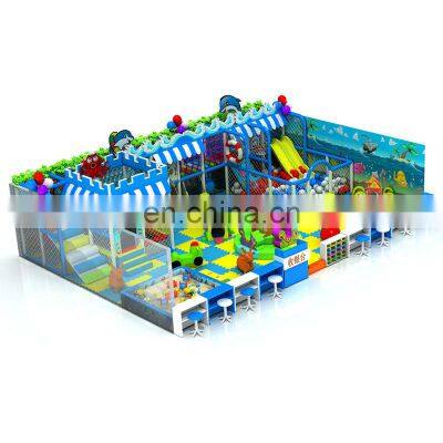 New ocean Theme Child Indoor Playground equipment and kids soft play games