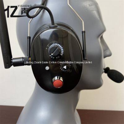 Professional Wireless Noise Reduction Intercom Half Duplex Headset “YISHENG” YS-DJ-02H Series photo-3
