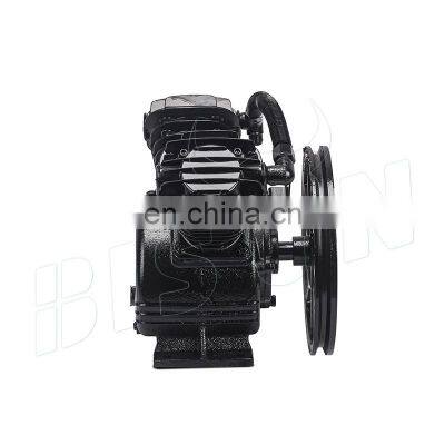 Bison China Exporting 1 Year Warranty 3Hp 2.2Kw 2 Stage Dual 2Head Air Compressor Head Pump
