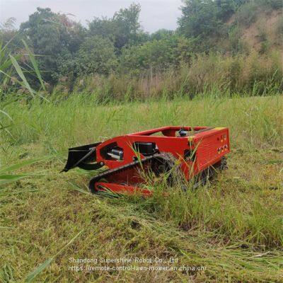 remote slope mower, China rc mower price, robot slope mower for sale