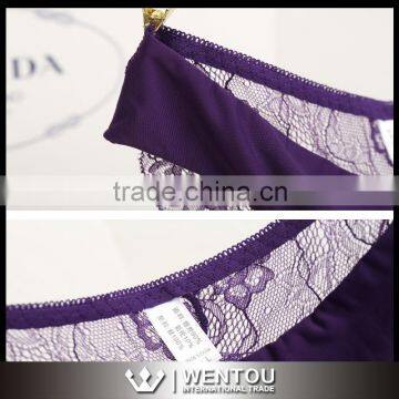 Women Hollow Transparent Lace Sexy Underwear