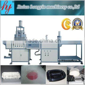 CE semi-auto plastic thermoforming machine/plastic tray thermoforming machine/lunch box thermoforming machine/plastic forming