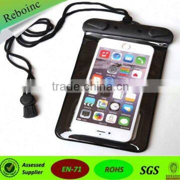 New Fashion Shining Drift Sand Star Dry Bag Waterproof Phone Bag Case for Iphone 6 Plus Purple Blue photo-4