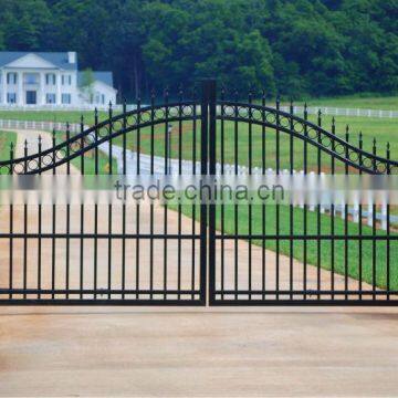 Stainless outdoor steel fence gate