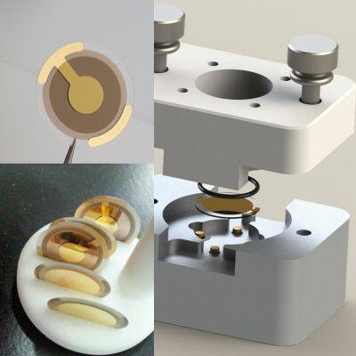 QCM sensor crystal, QSX301, QSX338, QSX303, quartz crystal microbalance, QCM chip