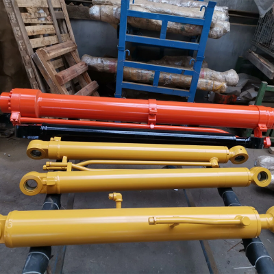 Sany Excavator Boom Cylinder, Hydraulic Boom Cylinder, Excavator Bucket Cylinder Assembly photo-6